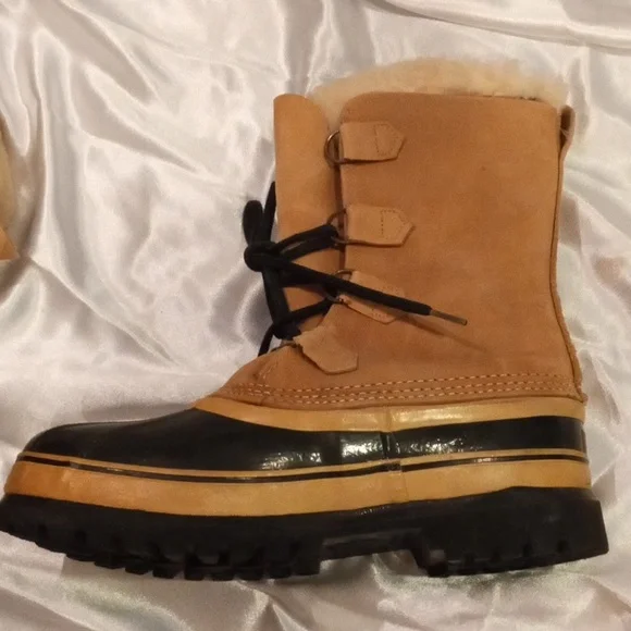 Vintage Sorel Men's Caribou made in Canada Kaufman Waterproof Winter Boots - Picture 7 of 15